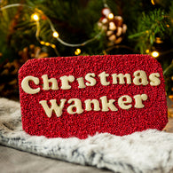 Christmas Wanker Chocolate Slab
